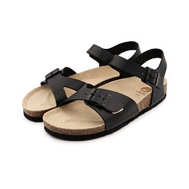 Dames kurken anatomische sandalen Jindra, zwart model 2024