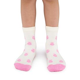 Kinder zomer Merino sokken schaap roze