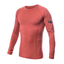 Functioneel heren t-shirt Sensor Merino Active, rood