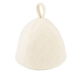 Wollen muts voor de sauna