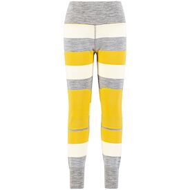 Wollen kinderjoggingbroek Piny Ulvang geel