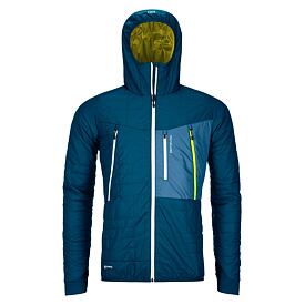 Heren jas Piz Boe Jacket Ortovox Petrol Blue