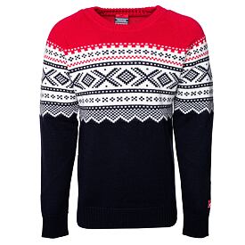 Heren trui Ulvang Marius Roundneck rood