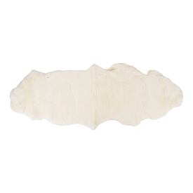 Schapenvacht met geschoren wol, naturel
