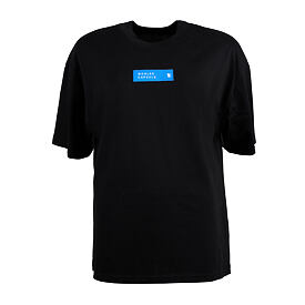 Biologisch katoenen T-shirt Woolee Capsule, zwart