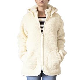 Sweatshirt van schapenwol 2 in 1 natuurlijk