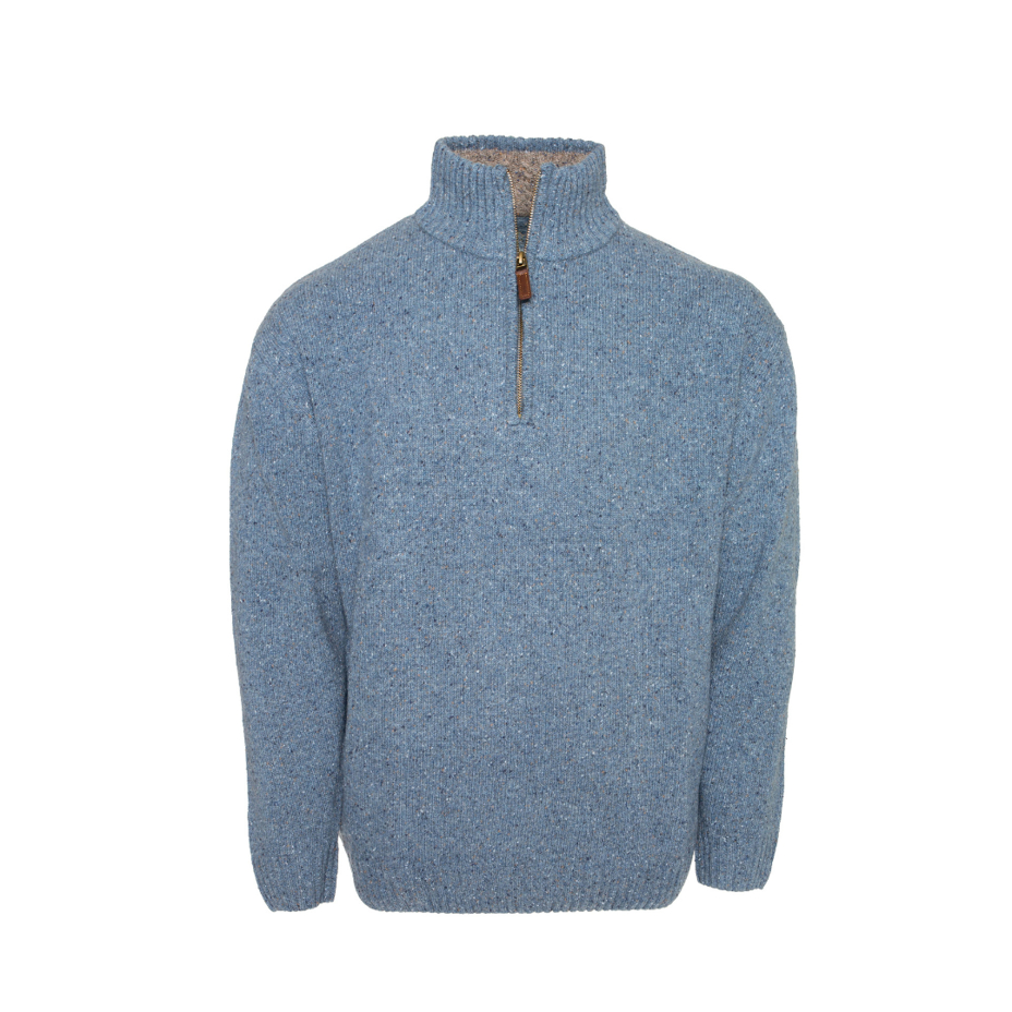 Wollen S10 herentrui blauw