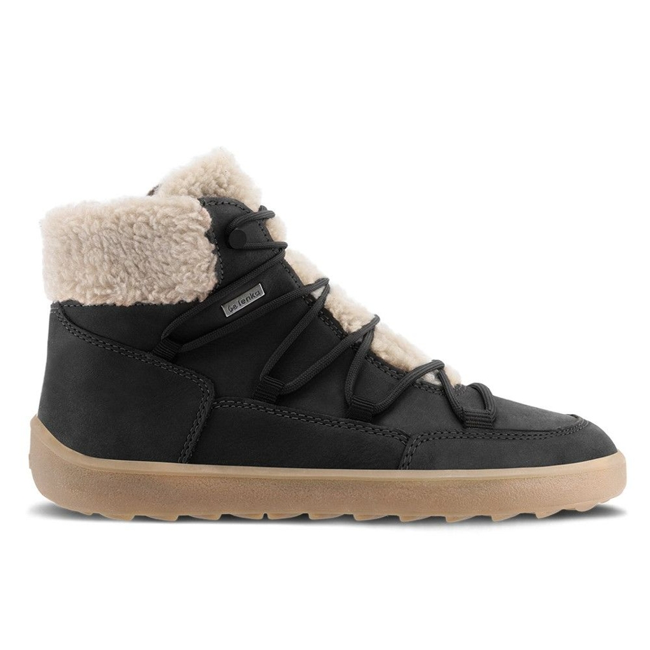 Dames leren Be Lenka Bliss barefoot schoenen, zwart
