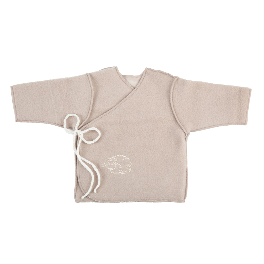 Pasgeborenen sweatshirt beige