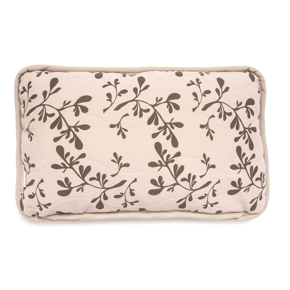 Schapenwol kussen met voering beige