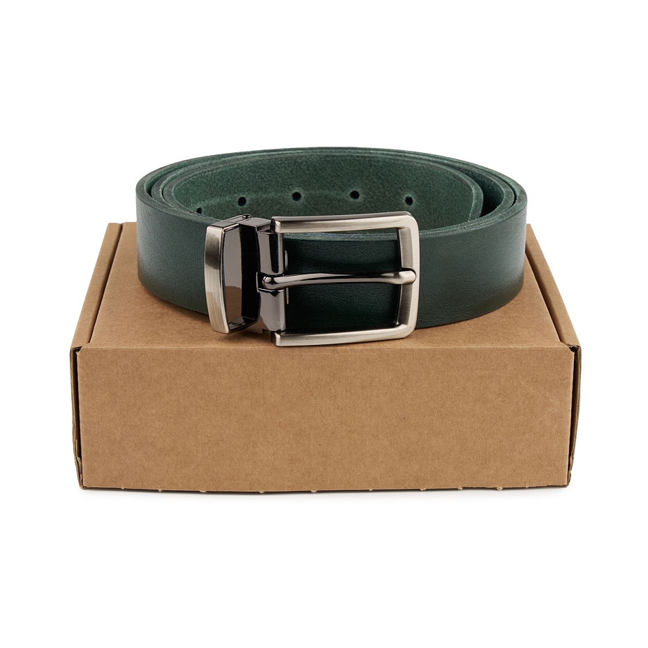 Leren riem groen