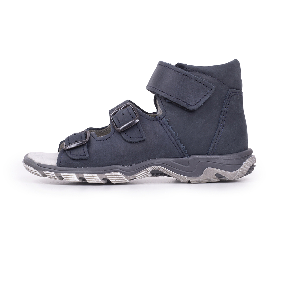 Kinder lederen sandalen Zaza, blauw