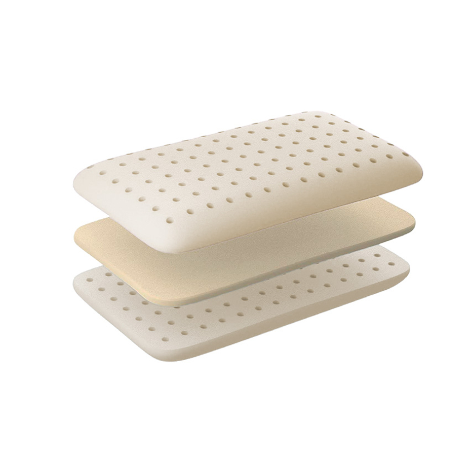 Traagschuim orthopedisch kussen drielaags 