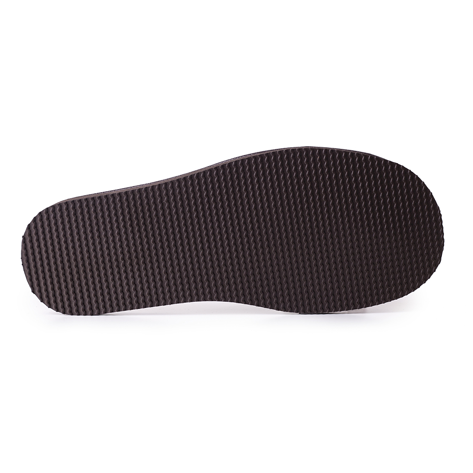 Heren lederen zomer slippers met open voorkant