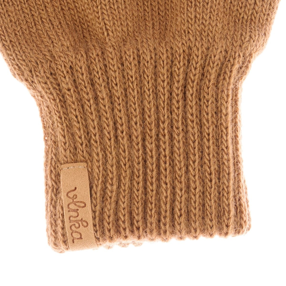 Wollen handschoenen Vlnka R01 bruin
