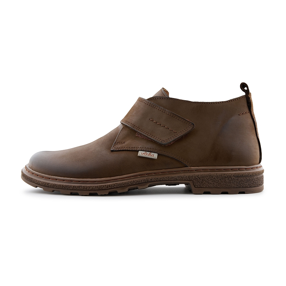 Heren leren Adrian lage schoenen, bruin