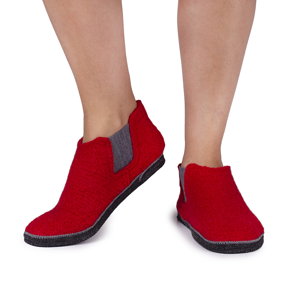Dames thuis vilten pantoffels Nikol