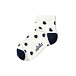 Zomer Merino enkel sokken schaap blauw