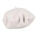 Wollen baret Merino, beige