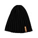 Wollen Woolee V34 muts zwart