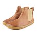 Dames barefoot lederen enkellaarzen Ofelie, bruin