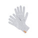 Vingerhandschoenen van Merino-wol lichtgrijs