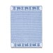 Katoenen badstof handdoek, blauw